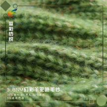 3.8NM幻彩羊駝噴毛紗