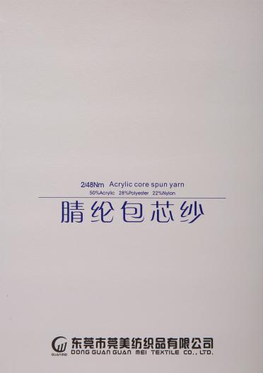 2/48NM腈綸包芯紗 