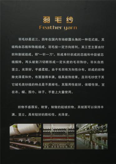 4CM羽毛紗