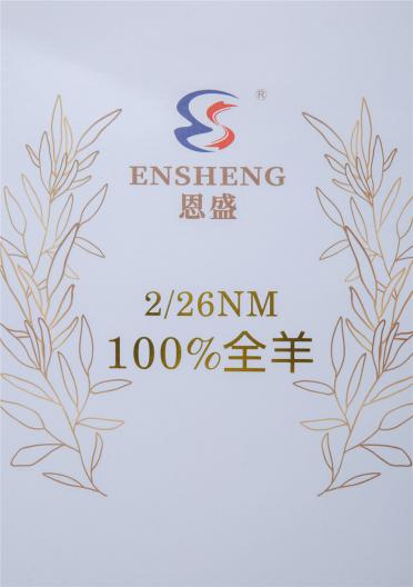 2/26NM 美麗諾100%全羊毛
