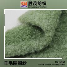 1/2.3NM 羊毛圈圈紗