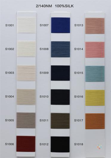 2/120NM 30%SILK 70%COTTON 2/140NM 100%SILK
