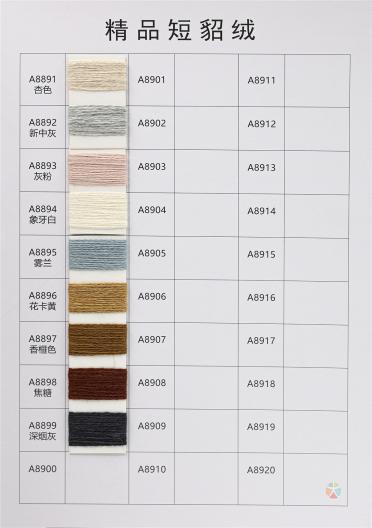 精品短貂絨 A級