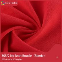 30S/2 No-knot Boucle（Ramie）