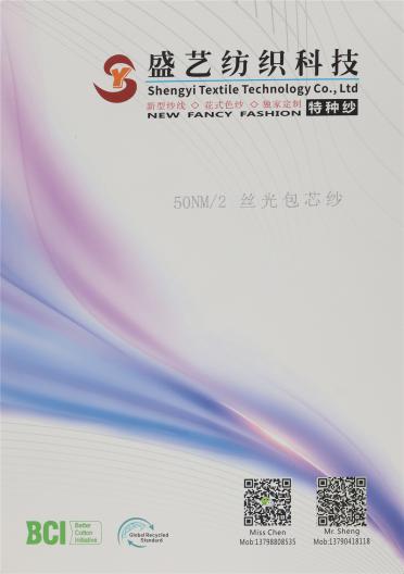 50NM/2 絲光包芯紗