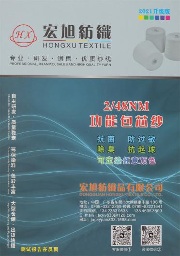 2/48NM 功能包芯紗