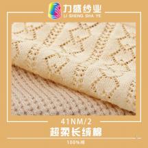41NM/2 超柔長絨棉