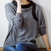 寬松針織衫