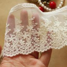 小花刺繡花邊