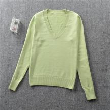 男女裝學(xué)生針織V領(lǐng)套頭毛衣JK制服