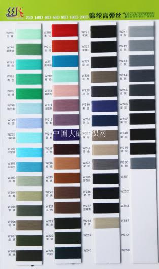 40D/60D/70D/80D/100D/140D/200D/280D錦綸高彈絲