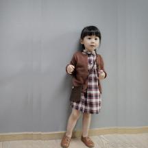 春秋款純棉嬰幼童針織開衫長袖外套