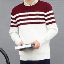 男款毛衣休閑套頭長袖毛衣