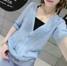 2017春夏鏤空開衫