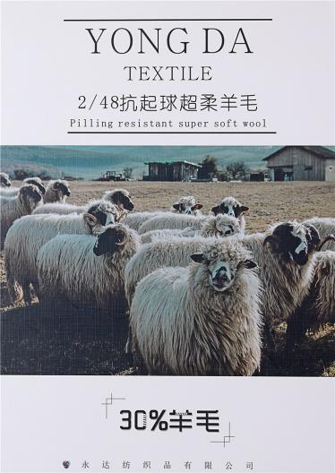 2/48抗起球超柔羊毛