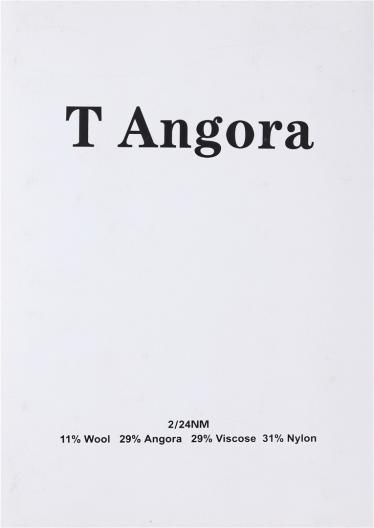 2/24NM 11%WOOL 29%ANGORA 29%VISCOSE 31%NYLON