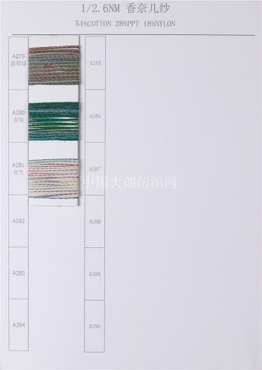 1/2.6NM香奈兒紗