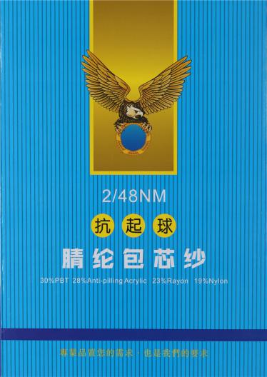 2/48NM抗起球腈綸包芯紗