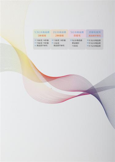不掉毛1.3公分仿貂